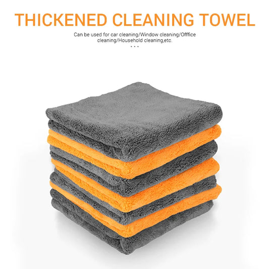40 × 40 cm Microfiber Car Wash Towels – Pack of 1/3/6/9