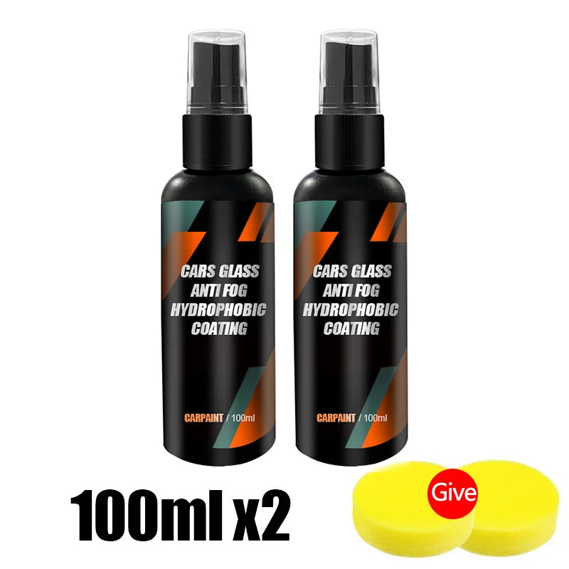 Auto Glass Water Repellent Spray – Anti-Rain Coating for Windshield & Mirrors