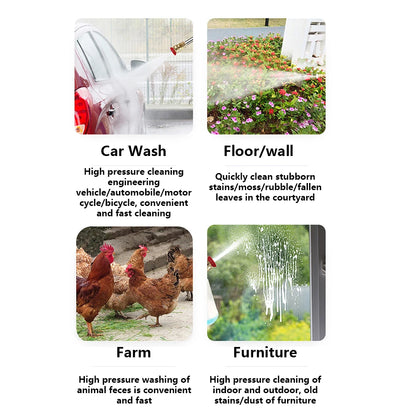 60BAR Wireless High Pressure Car Wash Water Gun