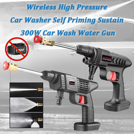 60BAR Wireless High Pressure Car Wash Water Gun