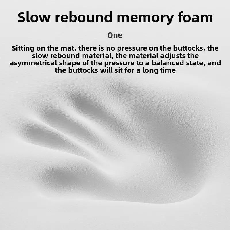 Memory Foam Car Seat Cushion with Lumbar Support