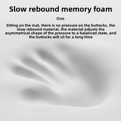 Memory Foam Car Seat Cushion with Lumbar Support