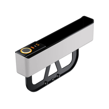 Car Seat Organizer with Charger & Gap Filler