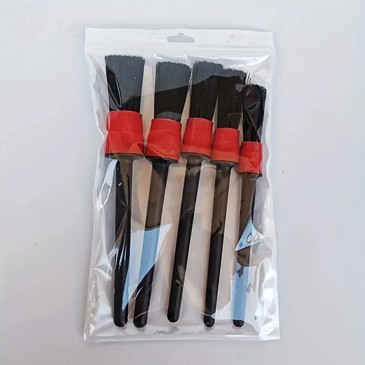 6‑Piece Car Detailing Brush Set (Dash, Vent, Wheels)