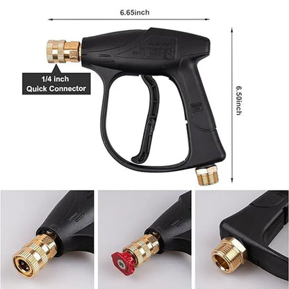 Snow Foam Cannon Kit – 1 L Bottle & 1/4″ Quick Connect + Gloves