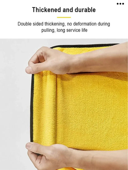 Microfiber Car Wash Towels (30×30/30×60 cm, Pack of 3/5/10)