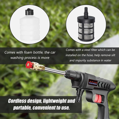 60BAR Wireless High Pressure Car Wash Water Gun